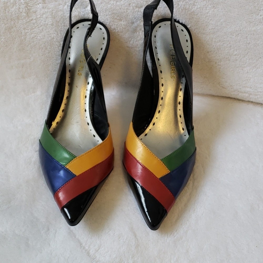 Womens Shoes BcbGirls Size 10 Multi Color